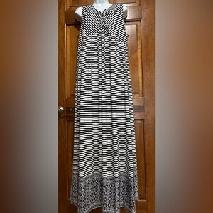 NWOT Talbots Sleeveless Jersey Knit Maxi Dress